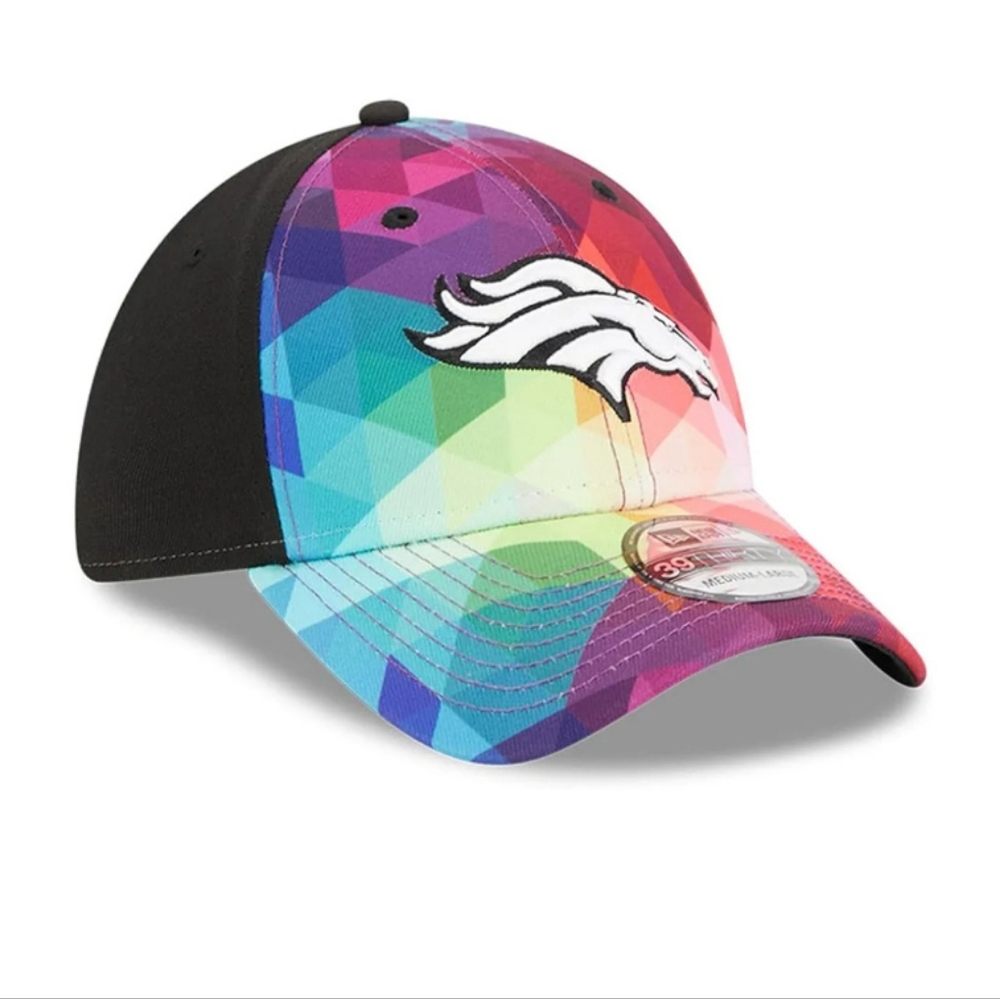 Denver Broncos New Era Crucial Catch 39THIRTY Flex Hat
